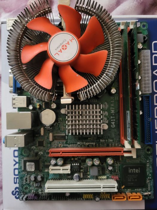 Копмплект Мать+проц+озу