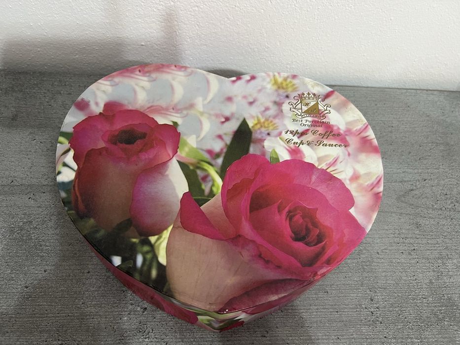 Set 6 cesti de cafea de portelan