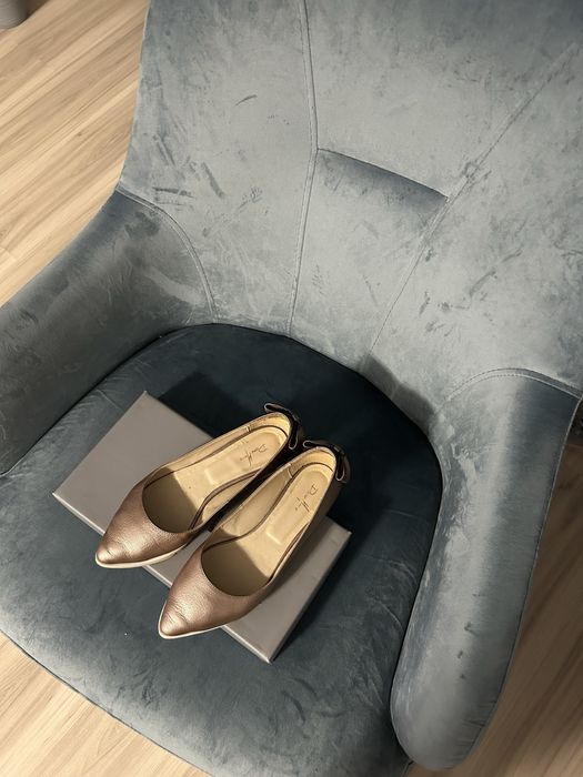 Balerini Diane Marie atelier realizati manual marime 37 piele naturala