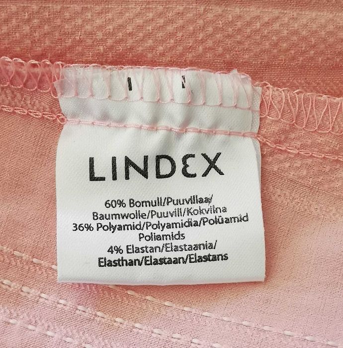 Риза от Швеция (верига Lindex), нова, розова, памучна стреч