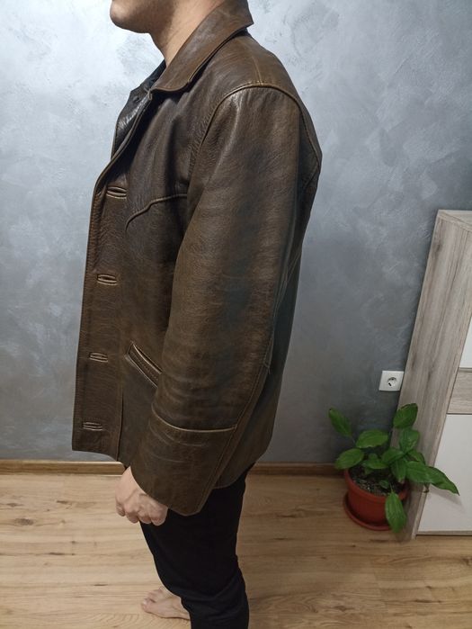 Мъжко елегантно, кожено яке