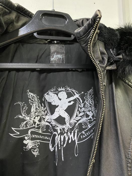 Geaca lunga piele naturala Gipsy