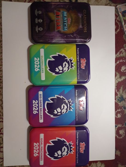 Mystery box topps