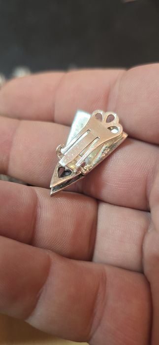 Cercei din argint cu onix