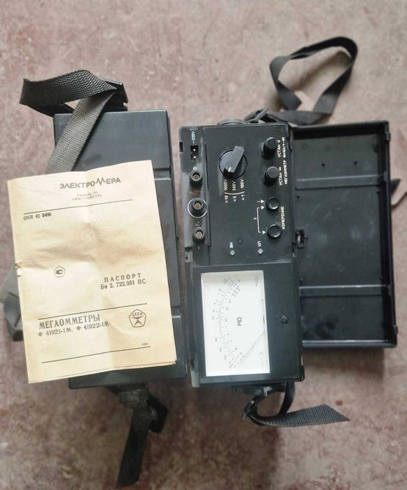 Мегаомметр Ф4102/1-1М  СССР Советский Цена за штуку