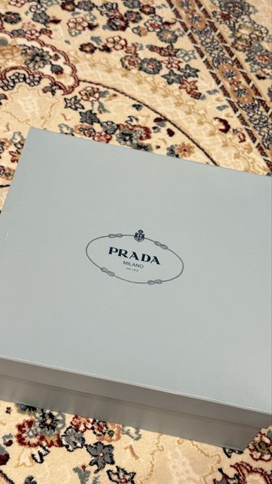 Белые ботинки Prada 1:1