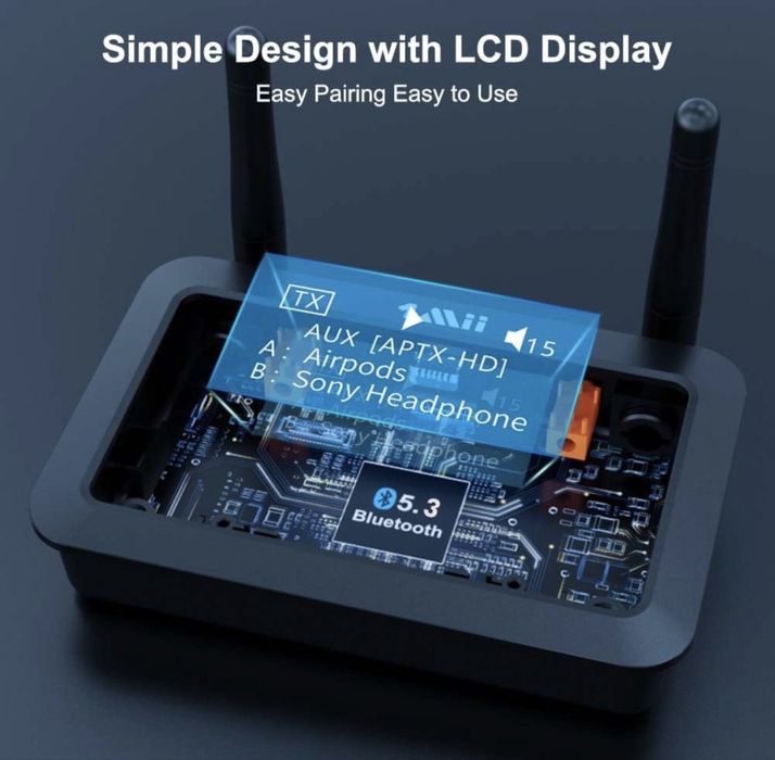 1 Mii B03 Bluetooth Stereo Transmitter/Receiver