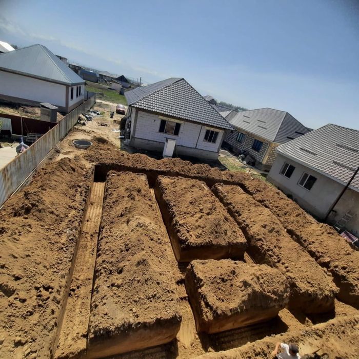 Фундамент куиямыз заливаем фундамент заливка Бетон Опалубка