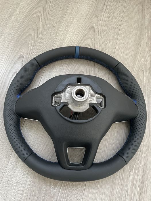 Volan 3 spite piele perforata  sport inel logan 3 sandero 3 Jogger