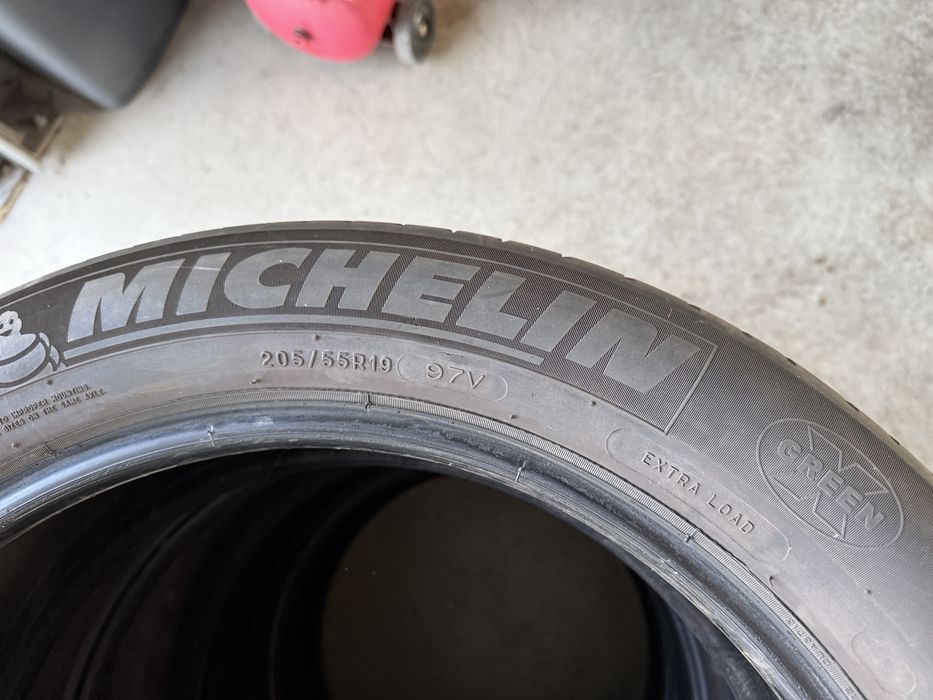 4бр. Летни Гуми С Борд 205/55R/19 -MICHELIN- DOT:4120- 5.2мм. *80€ за 4бр.*