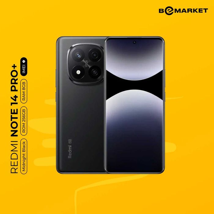 Redmi Note 14 Pro+ 8/256 GB Midnight Black