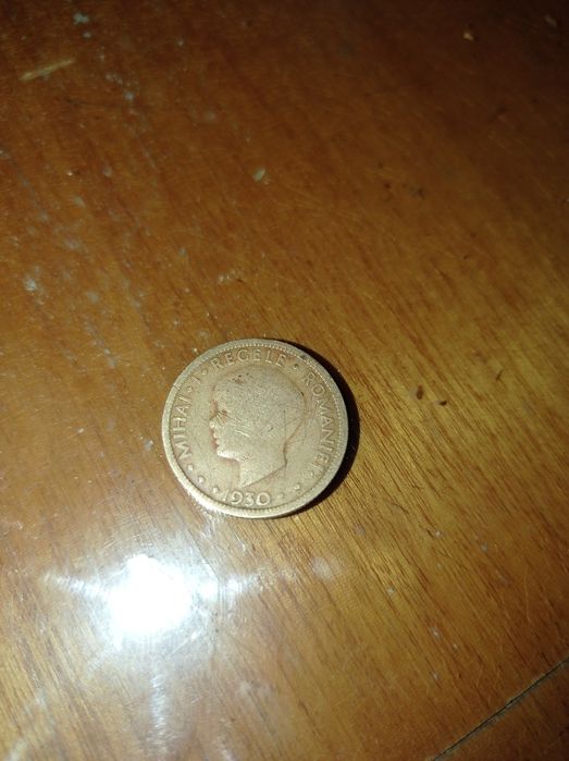 Moneda rara de 5 lei din 1930 cu Mihai I copil