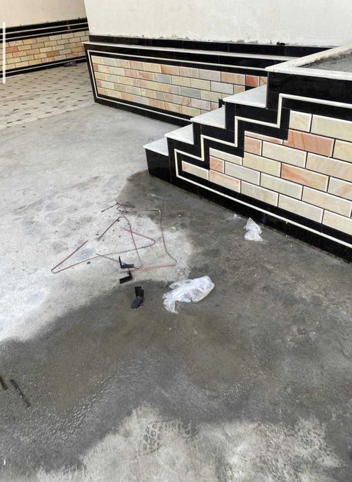 Кафель брусчатка елелтра сварка сантехника манташ ишларини киламиз