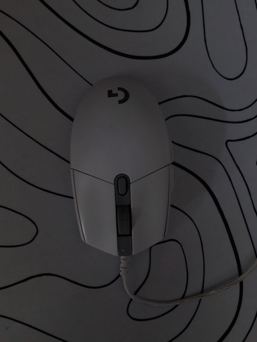 logitech g102 белая