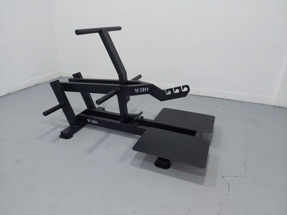 Presa picioare T- bar row bell squat aparat fitness profesionale tibie