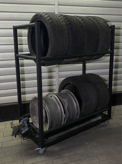 Тележка для колес шин дисков