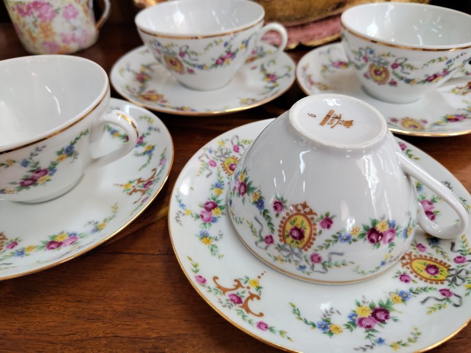 4 бр. порцеланови сетовеThun Czechoslovakia