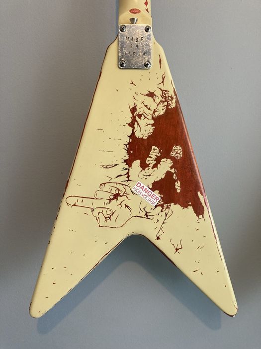 James Hetfield Flying V електрическа китара