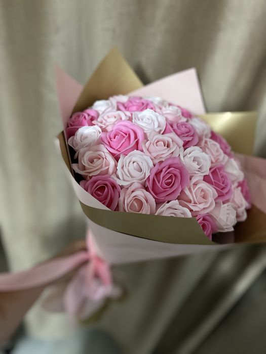 Buchet trandafiri sapun