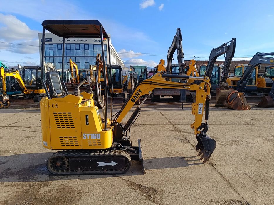 Sany SY 16U 1.6 tone, Miniexcavator senile, 2025
