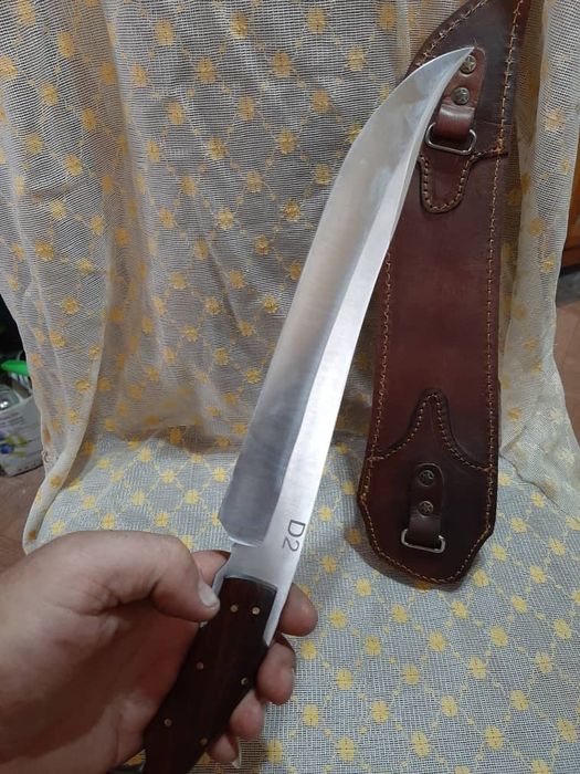 Филейный нож мясо рыба! Ручная работа кожаный чехол