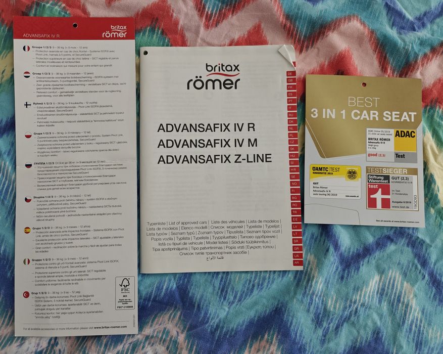 Scaun auto pentru copii Britax Romer, 9 luni-12 ani, 9-36 kg