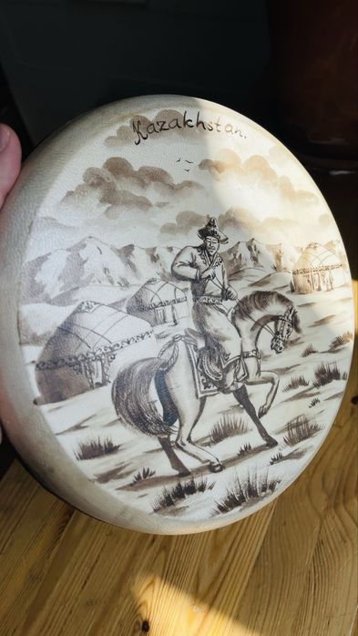 Продам мини бубен 22 см с национальным рисунком