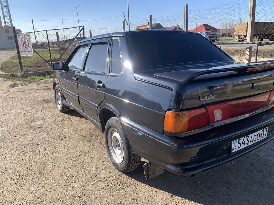 Ваз 2115 қара түсті 2007 ж.ш