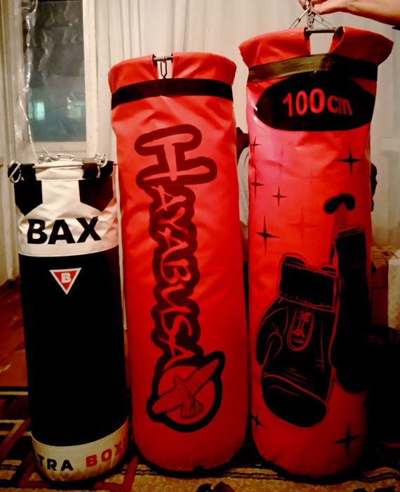 Штанга, гантели, груша, турник