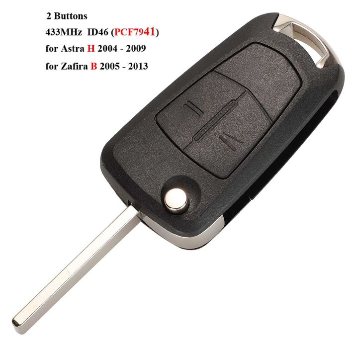 Cheie completa pentru Astra H 2004 – 2009 for Zafira B 2005 – 2013