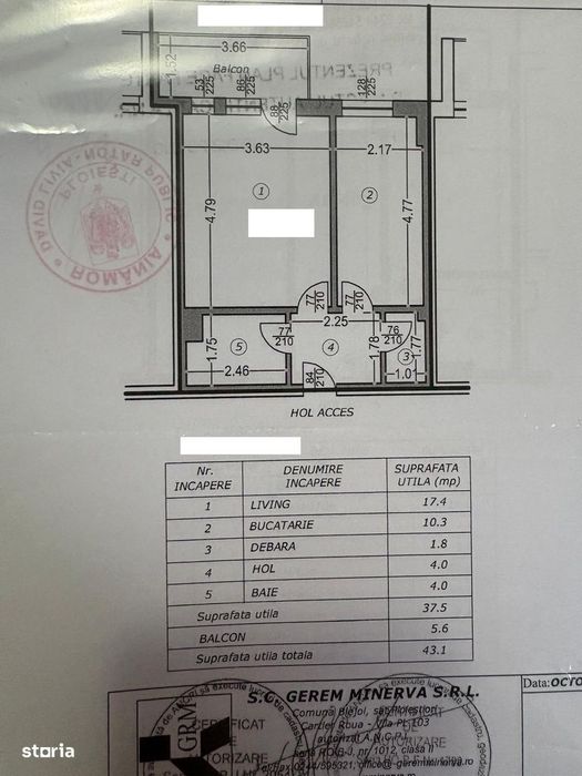 Proprietar, vand Studio mobilat in Complexul MRS RESIDENCE SMART