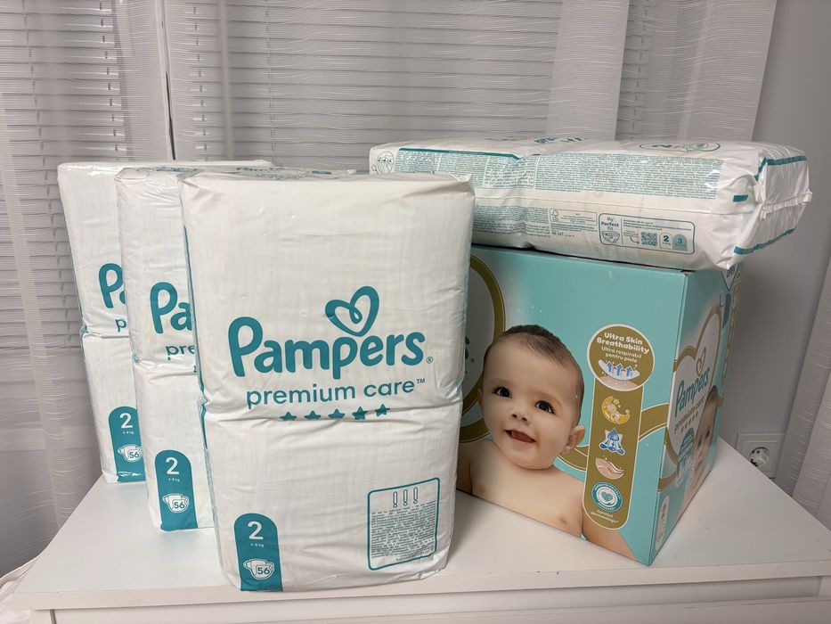 Памперси Pampers premium care размер 2