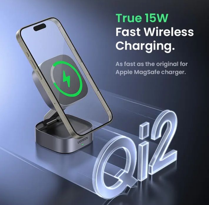 Ugreen Qi2 25W Magnetic Fast Wireless Charging