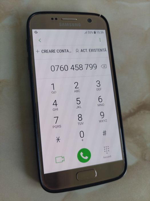 [S7] Vând Samsung Galaxy S7 Gold impecabil și fără probleme + husă //poze reale