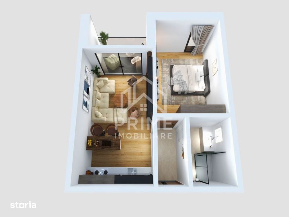 Apartament 1 Camera, 40Mp, Zona Lidl Cetate Alba Iulia