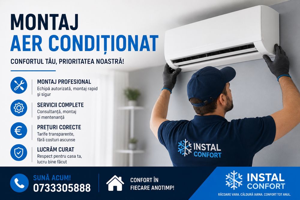 Montaj aer conditionat