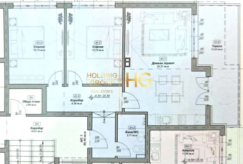 3-стаен гр. Варна-Аспарухово площ 115 цена 130000