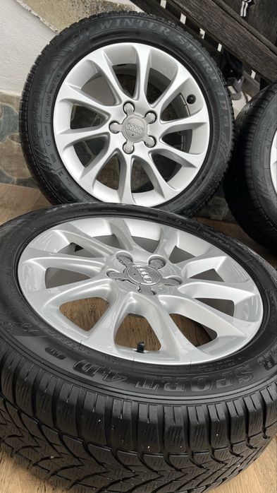 Jante R16 Audi originale 16 Jenți/Genți/Roți/Aliaj/Alum/A3/A4/A6/Q2/Q3/ Anvelope cauciucuri 205 55 r16