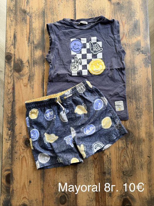 Дрехи за момче 7-8г. 122-128 см. Mayoral и Guess