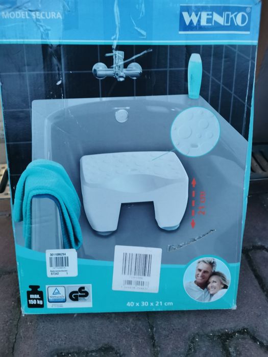 Scaun de baie Wenko antiderapant Nou