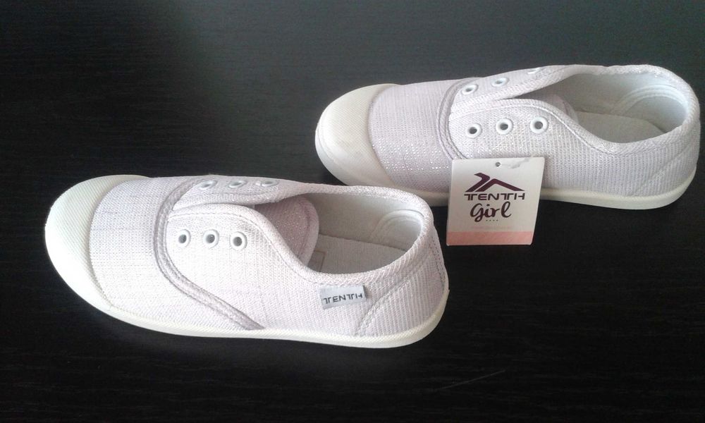 Tenisi NOI mov deschis cu sclipici 31 (19,5 cm)