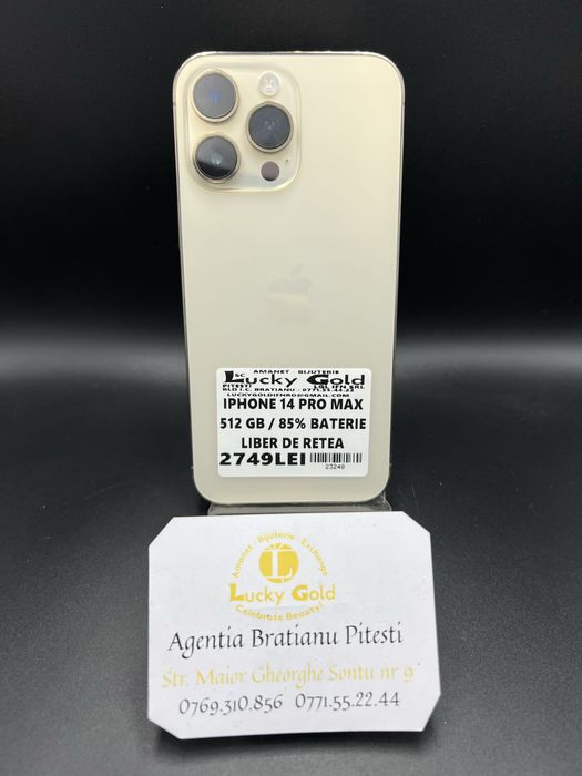 iphone 12 pro max 512gb gold second hand si noi de vanzare
