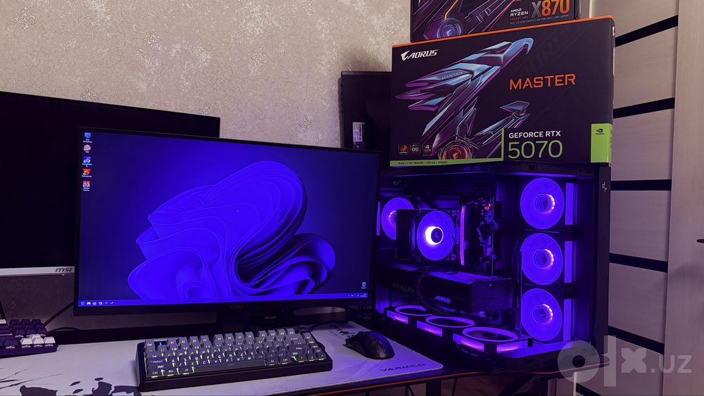 R5/7500f/Rtx 5070 Aorus/2k/240hz