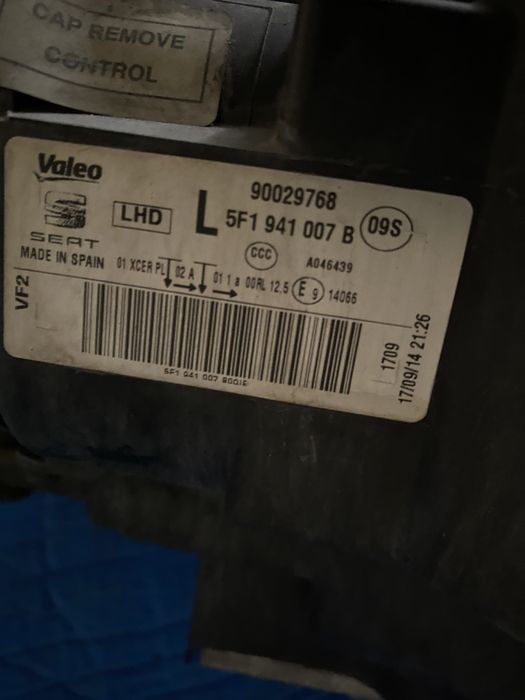 Far Seat Leon 3 2012 - 2019 far stanga led leon 5F