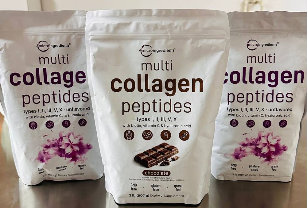 Collagen peptides, коллаген,shokoladli Va oddiy,6 oy yetadi ENG ZORI
