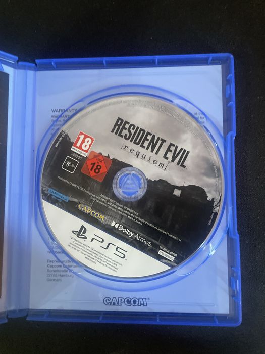 Диск Resident evil requiem PS5