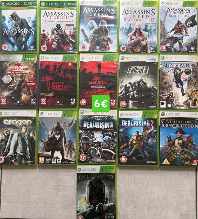 Xbox 360 игри над 200 Call of duty/ Assassin’s Creed / Hitman и още