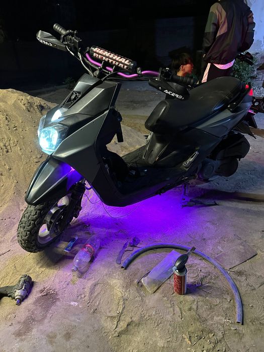 Мопед  на учёте.