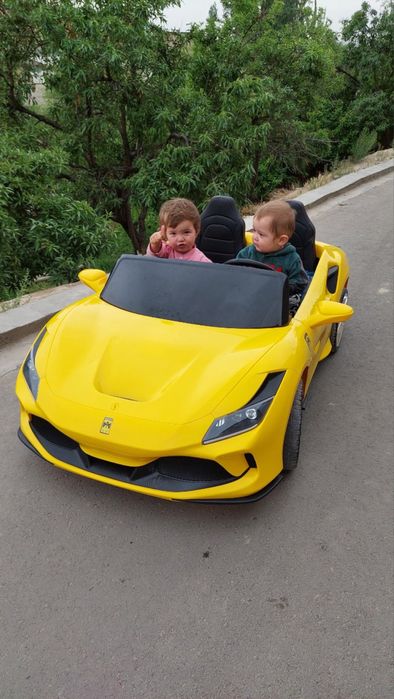 Ferrari F8 очень большая детская машина электромобиль болалар мошинаси