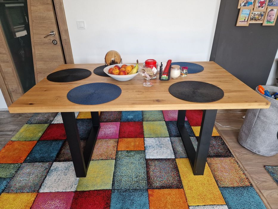 Трапезна маса масив дъб